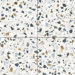 vloertegel wandtegel crisp terrazzo xl wit 60x60 gerectificeerd