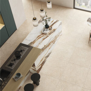 vloertegel wandtegel oikos beige 100x100 gerectificeerd r9