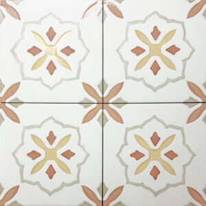 vloertegel wandtegel vintage levana clay cross 22.3x22.3 r9