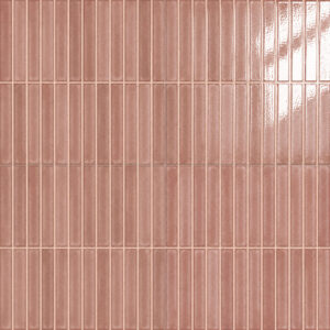 wandtegel kitkat crispio cherry roze glans 1x10 cm (20x20)