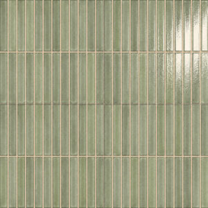wandtegel kitkat crispio groen glans 1x10 cm (20x20)