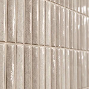 wandtegel kitkat crispio taupe glans 1x10 cm (20x20)
