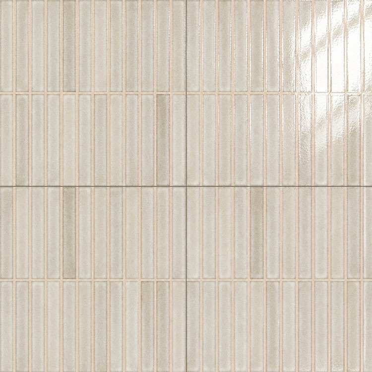 wandtegel kitkat crispio zand glans 1x10 cm (20x20)