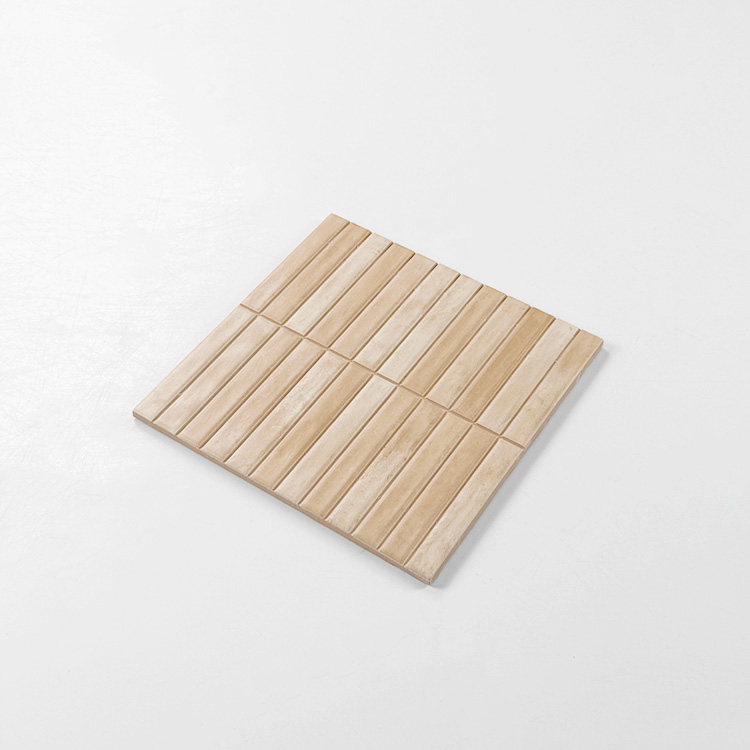 wandtegel kitkat juna zand mat 1x10 cm (20x20)