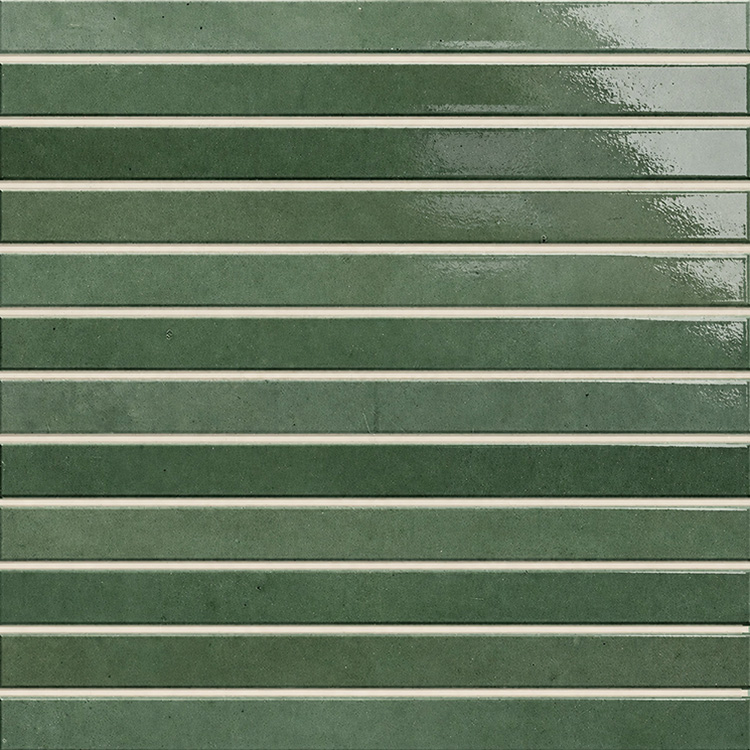 wandtegel kitkat moia groen glans 1x20 cm (20x20)