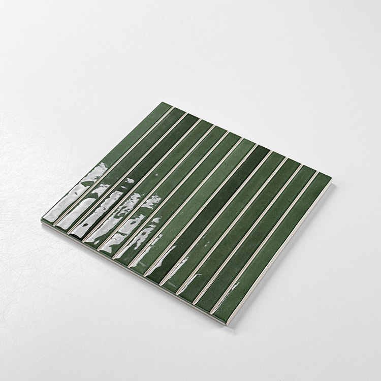 wandtegel kitkat moia groen glans 1x20 cm (20x20)
