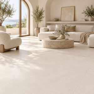 vloertegel wandtegel new cement betonlook bone ivoor 120x120 gerectificeerd r9 tegelknaller
