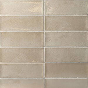 vloertegel / wandtegel miyako pura beige glans 5x15