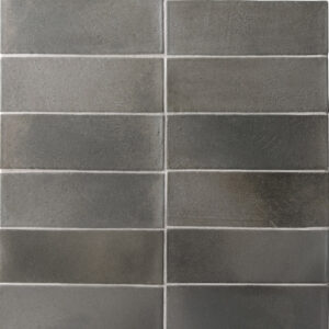 vloertegel / wandtegel miyako volcanic zwart mat 5x15